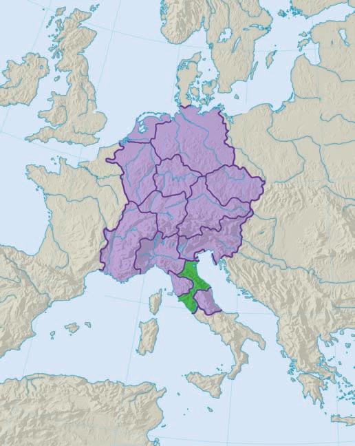 Otto s attempt to revive Charlemagne s empire caused trouble for future German leaders. Popes and Italian nobles, too, resented German power over Italy.
