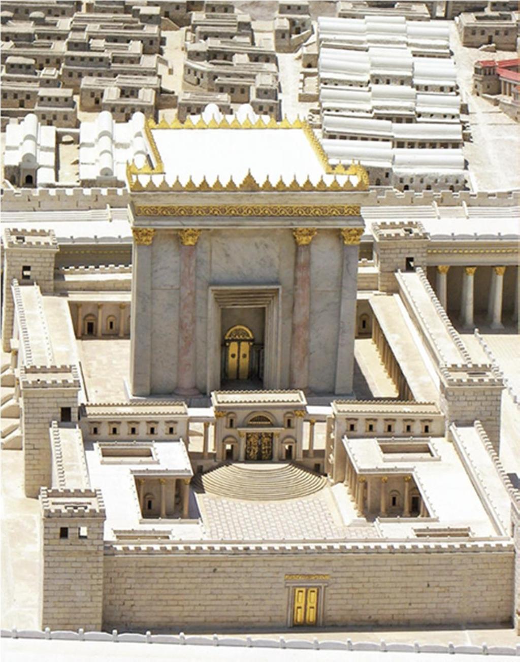 Herod s Temple - destroyed in 70 AD Herod s Temple Herod the Great rebuilt the Jerusalem Temple, making it one of the wonders of the