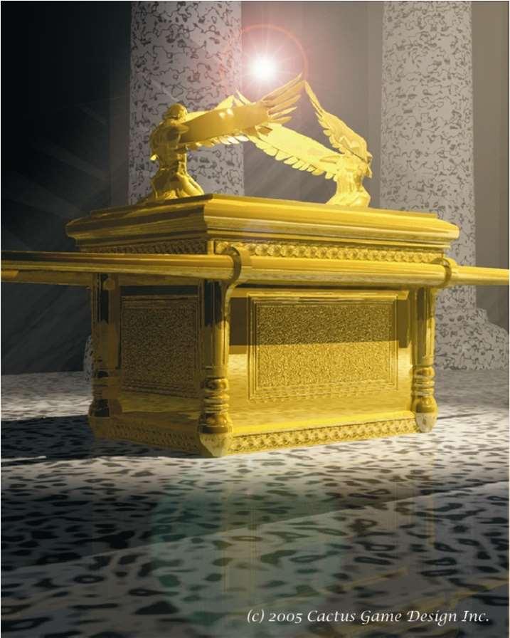 The ark of the covenant you shall bring inside, behind this veil which divides the holy place from the holy of holies.