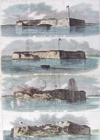 Following secession, Confederates seized federal forts and arsenals. Fort Sumter was one of the last to fall into Southern control. Fort Sumter sat in Charleston Harbor, South Carolina.
