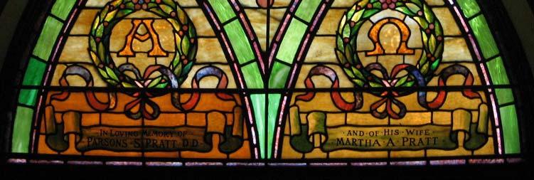 Fahnestock, Dorset painter, and long time member of the congregation and a protégé of the famous stained glass producer John LaFarge, who originally worked with the Tiffany Studios.