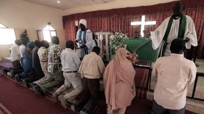Sudan Population: 37,345,935 Religion: Sunni Muslim, small Christian minority Over 1.9 million Christians live in Sudan, where they live under intense government persecution.
