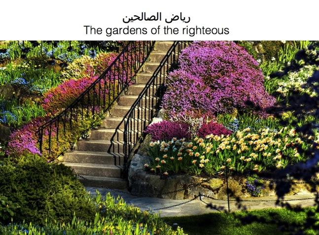 Gardens of the Righteous: Class 9 The Garden of