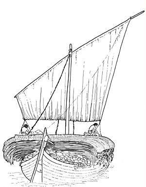 The Sumerians invented the sail so that they could easily