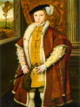 Edward VI- Protestant Dies at 9 years old