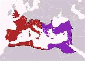 The Empire: East and West Germanic tribes defeat Western Roman Empire Roman Empire in the East was