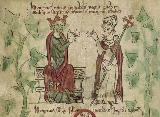 Thomas Becket took his role as archbishop of Canterbury very seriously. Trouble and Tragedy King Henry was surprised by the change in his friend s behavior.