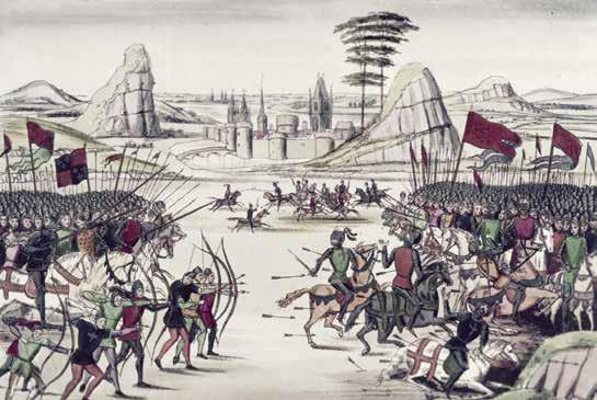 The Battle of Poitiers is just one of the many battles fought by the English and French during the Hundred Years War. But the English were stronger than they Vocabulary appeared.