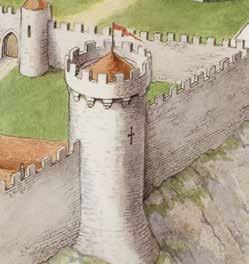 Sometimes attackers would dig tunnels under the stone walls and weaken them to the point of collapse. Nevertheless, since castles were so strong, Vocabulary direct attack rarely worked.