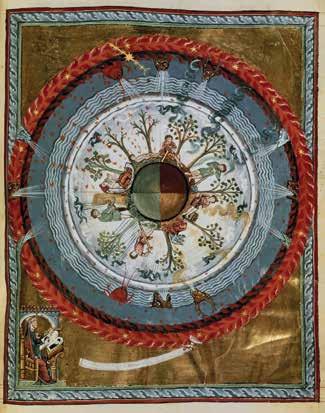 Hildegard of Bingen was born in 1098 Vocabulary in Germany. She began having religious vision, n. an image in one s mind or visions when she was a child.