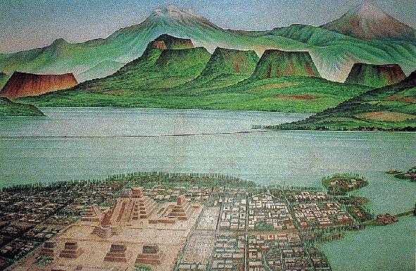 Taking advantage of the Toltecs decline, the Aztecs used their fighting skills to take control off the Lake Texcoco region.