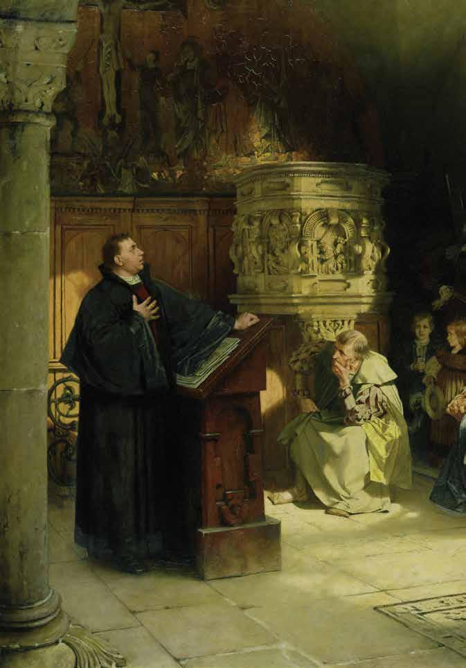 Martin Luther and his proposed reforms
