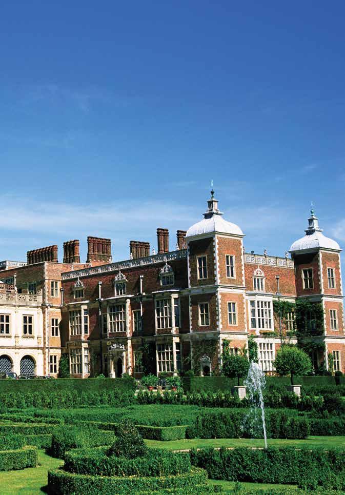 Queen Elizabeth I was at Hatfield House when
