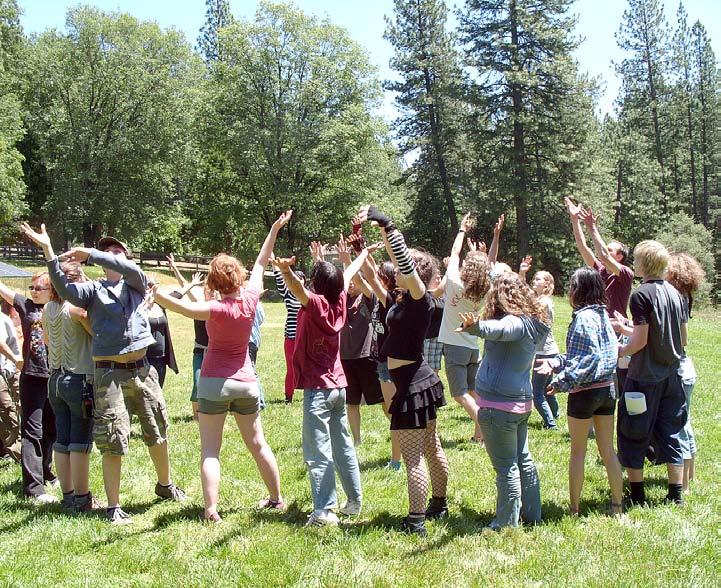 Photos are posted at RQ.org The fourth California Teen Earth Magic retreat is planned for June 2011.
