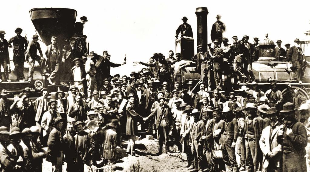 1 Railroads and Immigrants Key Ideas Railroads connected Idaho Territory to other places. Immigrants from many different countries helped build the railroads.