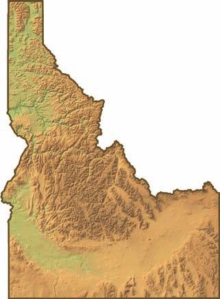 Ten years passed before northern and southern Idaho Territory were