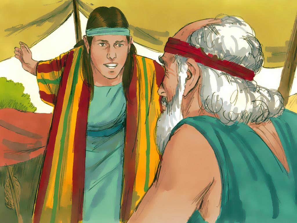 4. Joseph also used to tell his father when he thought his brothers did bad things.