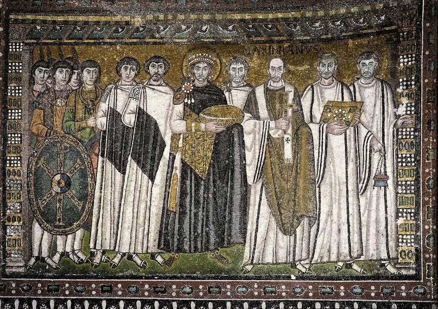 Emperor Justinian and his