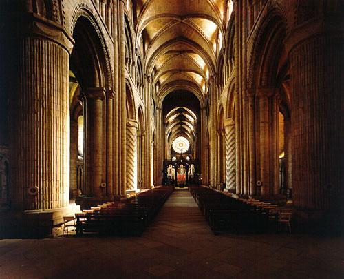 Romanesque Art Durham Cathedral, England, 1093 1. What events marked the beginning of the Romanesque Period? 2.