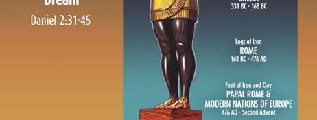 This image s head was of fine gold, its chest and arms of silver, its belly and thighs of bronze, its legs of iron, its feet partly of iron and partly of clay.