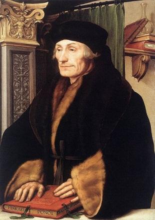 Erasmus of Rotterdam Educated at University of Paris, an important center of scholasticism Influenced by renaissance humanism