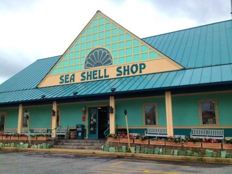 to not Costco you go to the Sea Shell Shop, which is exactly where I