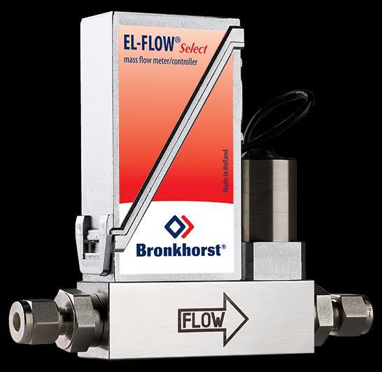 EL-FLOW Select Mass Flow Meters and Controllers principles of mass flow measurement and control for gasses based on thermal measurement You will get insight in the construction, operation principles
