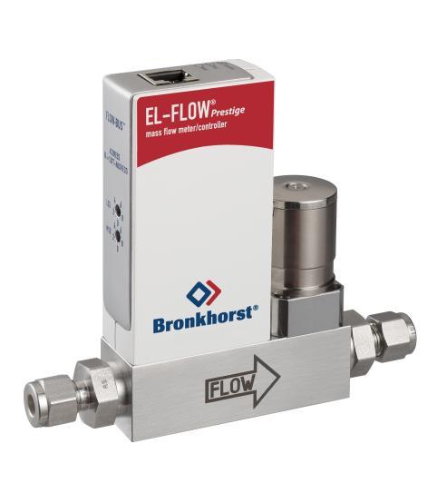 EL-FLOW Prestige Next generation Mass Flow Meters and Controllers principles of mass flow measurement and control for gasses based on thermal measurement You will get insight in the construction,