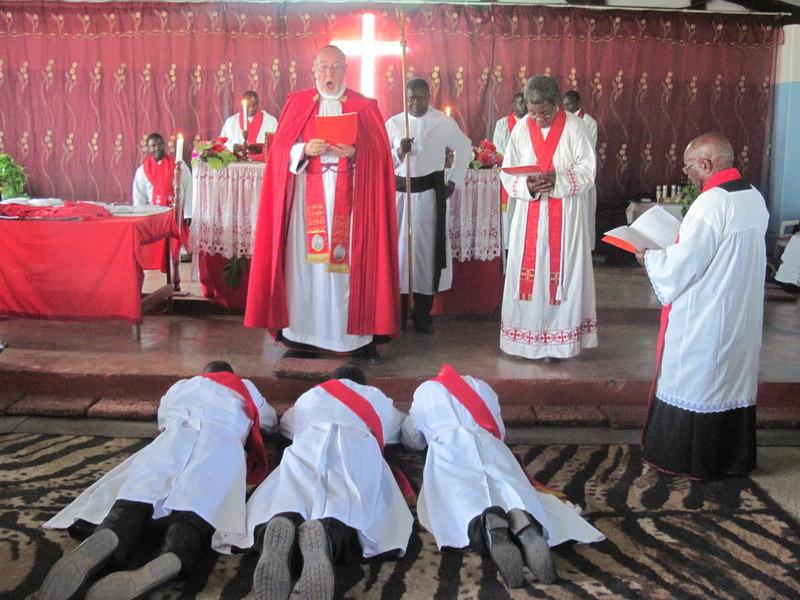 Kabwe and The Rev Fr Tyson Tembo have