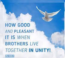 It is in the working together in unity with other believers that we see God's blessing and favour upon our lives and our churches Seeing Christians dwelling together in unity with one another is very