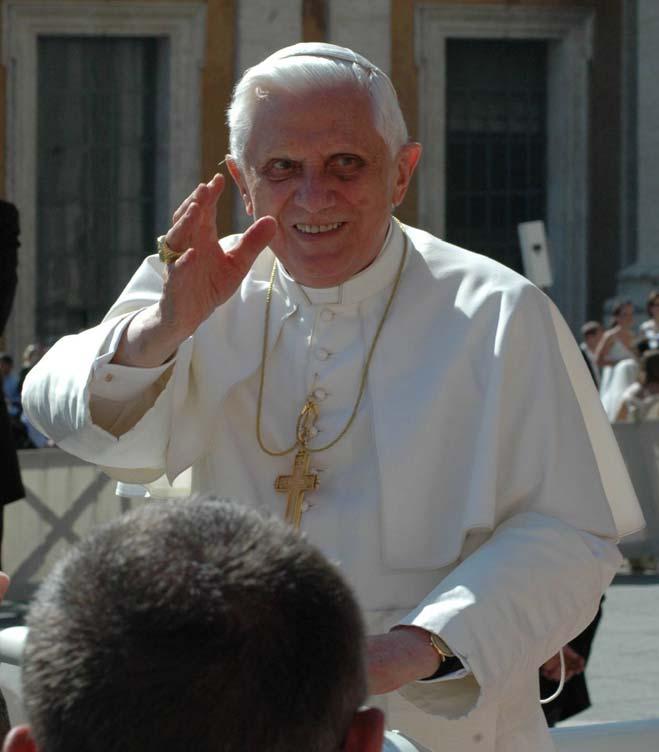 Just as the Pope is the visible source and foundation of unity for the universal Church, individual
