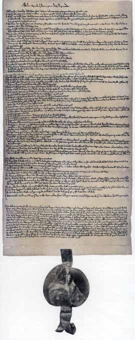 CHAPTER 17: Magna Carta In 1215, King John was forced to sign a list of