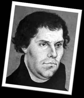 Name: Martin Luther Born: 1483, Holy Roman Empire Education: BS and MA from Oxford Occupation: Catholic Priest, Professor - Taught that salvation is not earned by doing good things but instead is