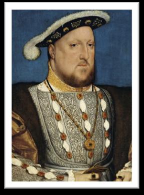Name: Henry VIII Born: 1491, Greenwich, England Occupation: King of England, 1509-1547 - 2 days after becoming king at age 18 he ordered two of his father s advisors executed.