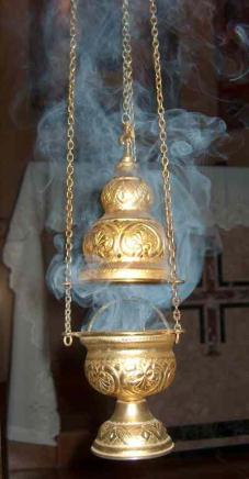 AFTER THE MASS Censer a vessel used