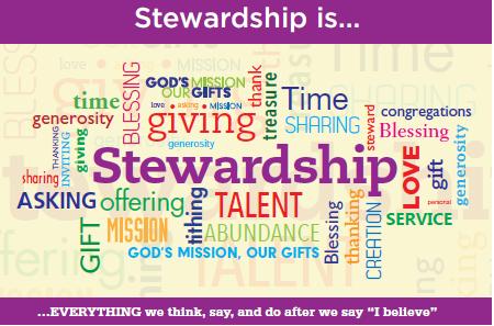 Rideau Park 2016 Stewardship Campaign Materials E ach year at this time of stewardship we are asked to pause and reflect prayerfully on Rideau Park s needs and what our church means to us, our family