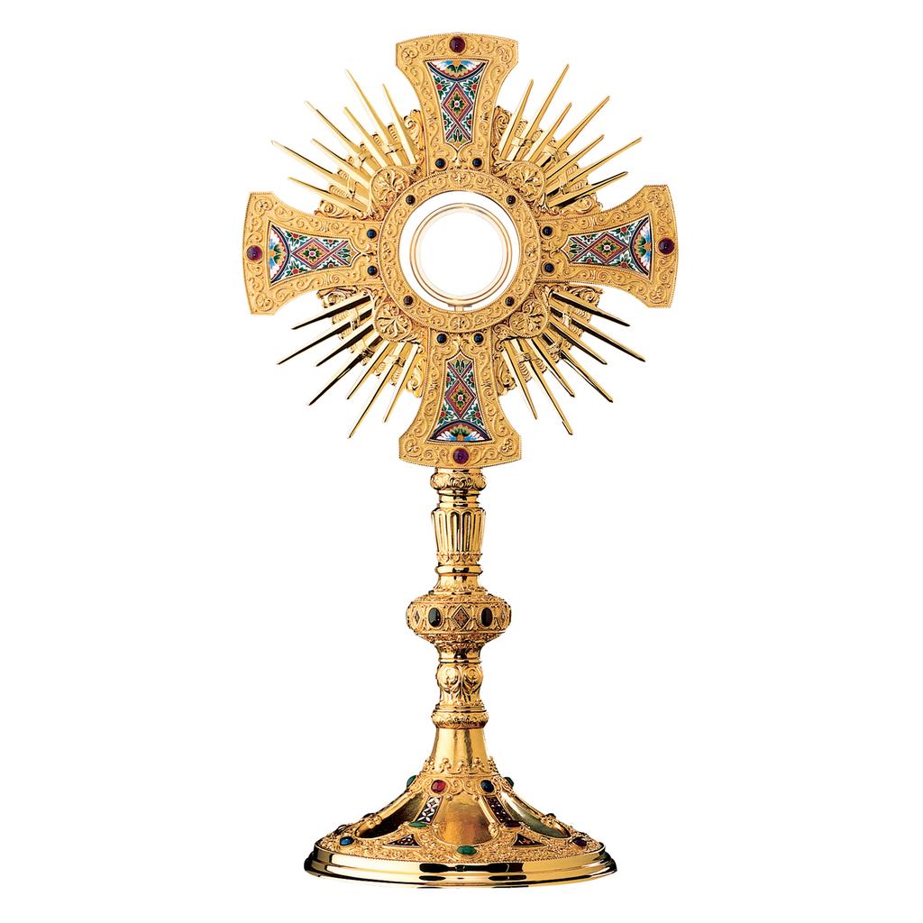 Eucharistic Adoration is held Mondays following the Mass The schedule for Adoration is: 1st Monday - Rosary & Chaplet of Divine Mercy 2nd Monday - For