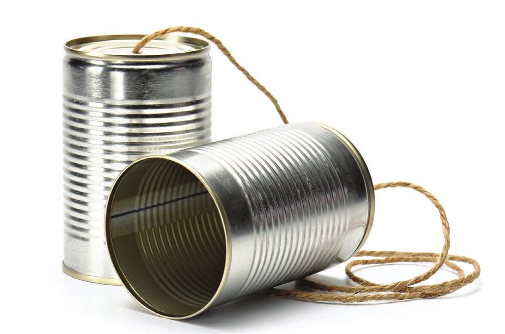 How to Make a Tin Can Phone Supplies 2 empty and clean tin cans 1 nail hammer kite string or other small cotton string masking tape scissors 1. Check open ends of cans for sharp edges.