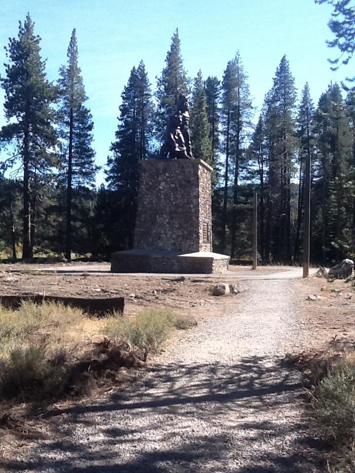 These pictures are of the monument that stands near the site of the
