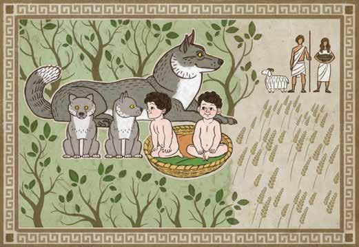 The Legend of Romulus and Remus Mars, the Roman god of war, had twin sons named Romulus and Remus. When the twins were born, Mars promised that they would someday start a great empire.