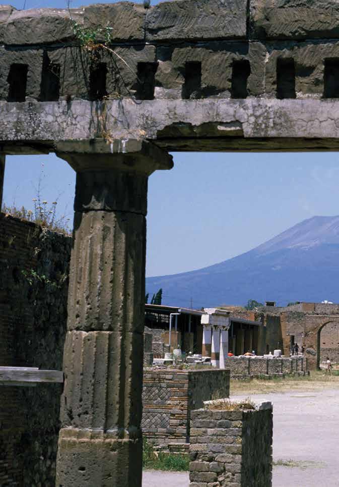 Chapter 13 Pompeii Ruins The Romans were very good builders. Remains of their bridges, roads, aqueducts, and buildings are found in many places. A few ancient Roman bridges are still used today.