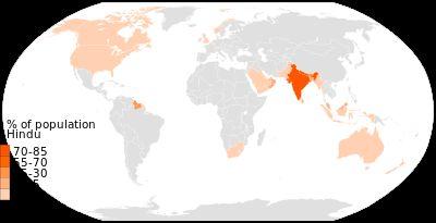 Hinduism Statistically, there are over 900 million Hindus in the