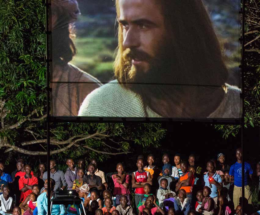 Photo by Ted Wilcox The power of the JESUS film is its presentation of the teachings and the actions of Jesus.