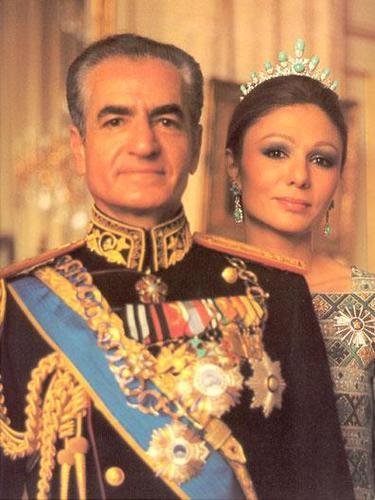 In 1941, the British and the Soviets forced Reza Shah Pahlavi out of power. His twenty-one year old son, Mohammad Reza, replaced him as shah (see pic).