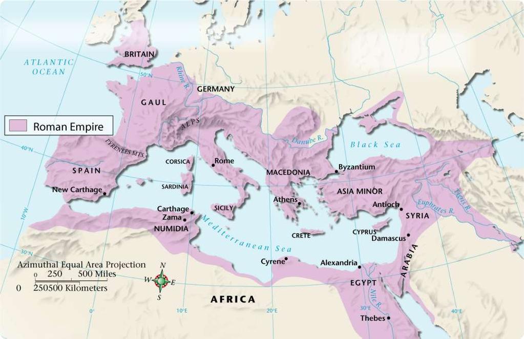 Chapter 6, Section 2 The Roman Empire at Its Height