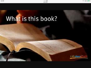 .. Luther even tried to eliminate the book of James Have you ever been asked, where is that in
