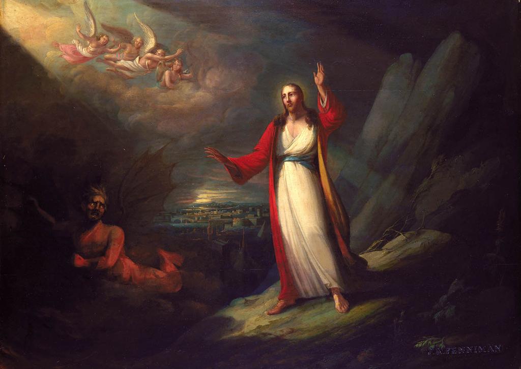 Christ Tempted by the Devil, by John Penniman 5.