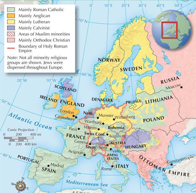Section 4 Major European Religions