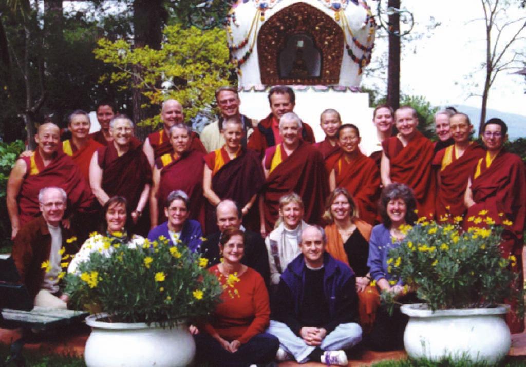 programs such as Foundations of Buddhist Thought, Discovering Buddhism and Living in the Path. More than 135 non-tibetan Sangha and lay people are categorized as Foundational Buddhism teachers.