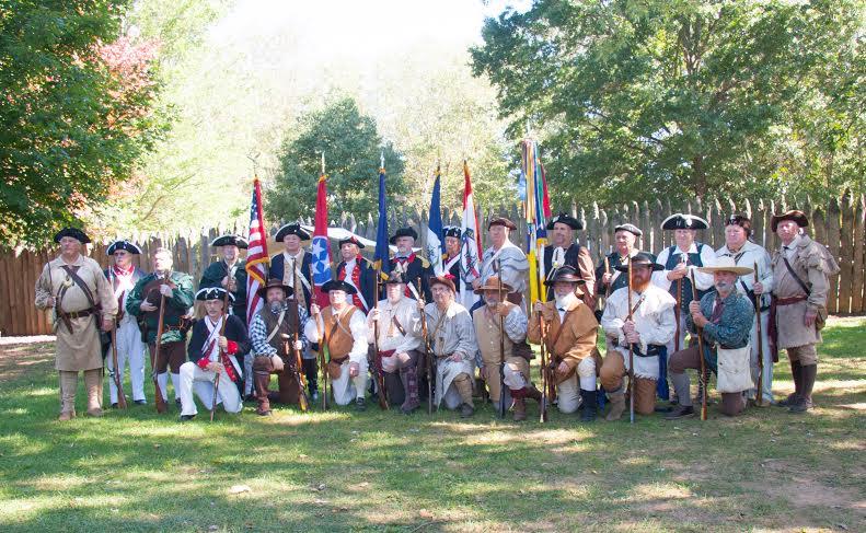 On the 20 th of September 2014, the TNSSAR had the annual ceremony for the Gathering at Sycamore Shoals in Elizabethton, TN.